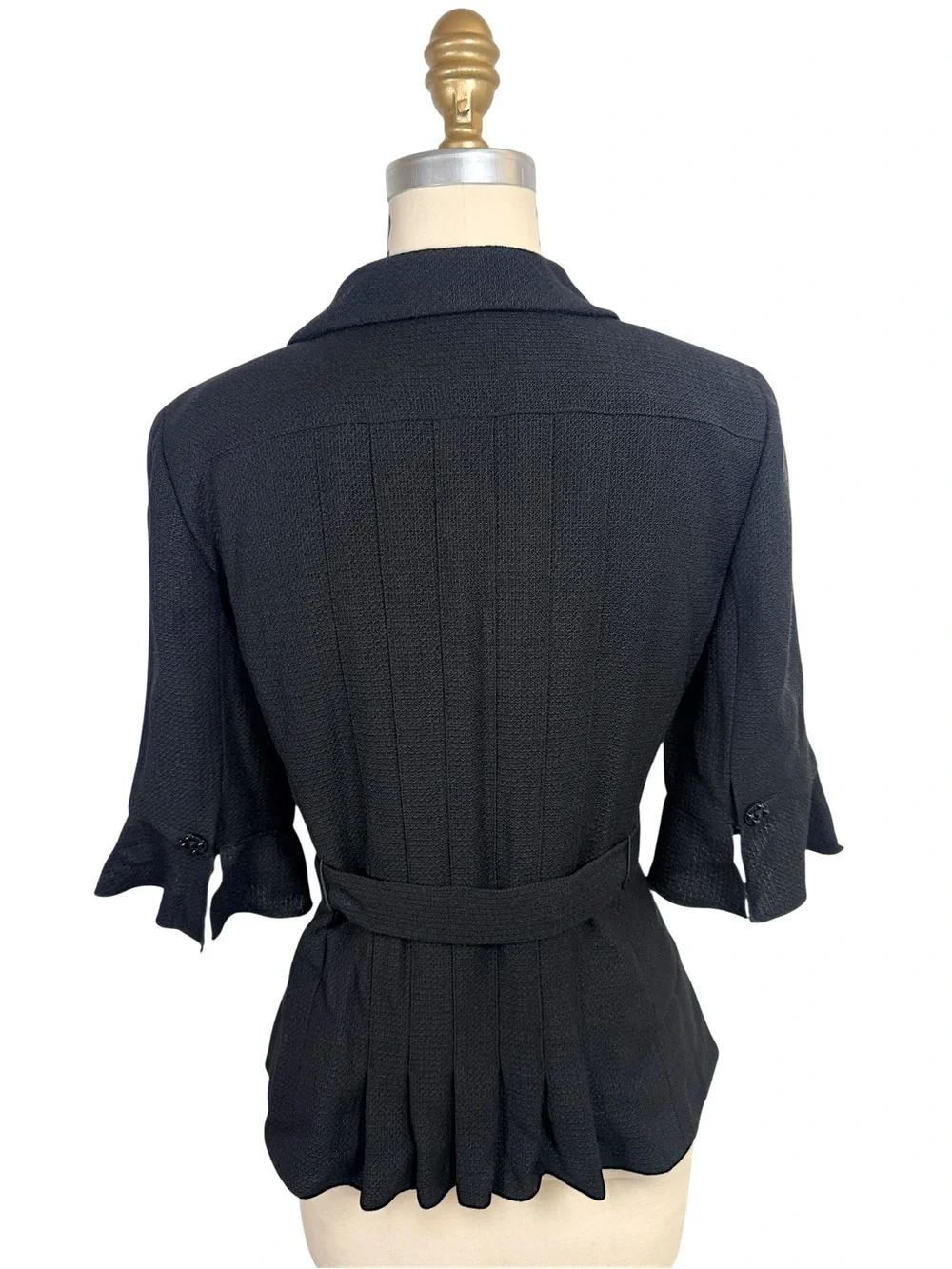 Chanel Cruise 2007 Belted Peplum Jacket FR36